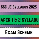 SSC JE Syllabus 2025_20250328_104300_0000